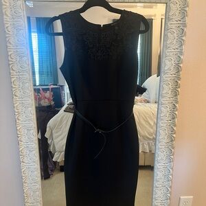 Elegant Black Sleeveless Dress